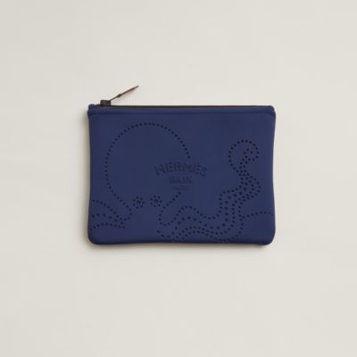【大胆でユーモラス】HERMES Neobain Poulpe Fiction ポーチ Hermes Neobain Poulpe Fiction Bleu Case | The Luxury Flavor